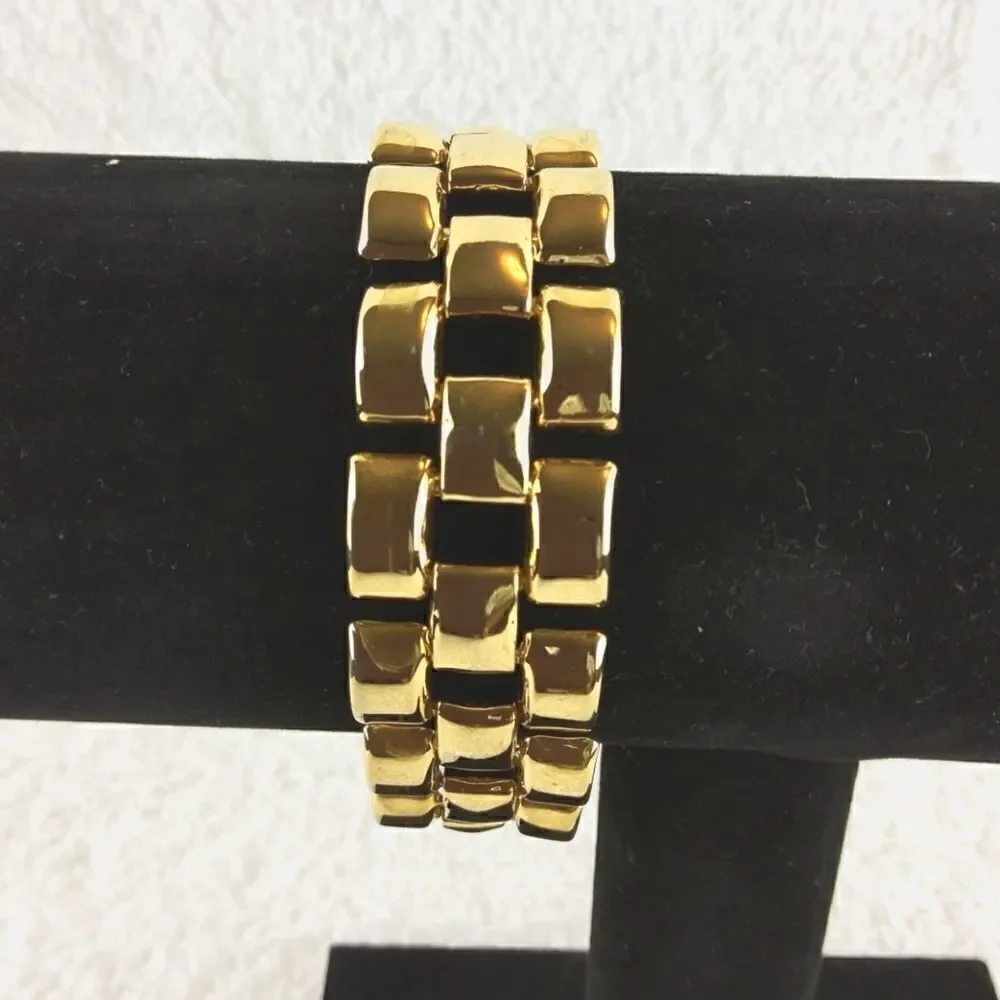 (3/$20) gold tone bracelet with links